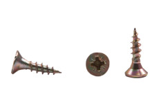 Universal self-tapping screw 4*70 yellow zinc (pack/0.25thousand pieces) AKS