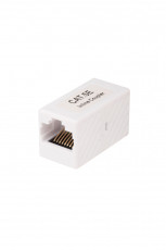 WRline WR-CA-8p8c-C5E Pass-through Adapter, RJ45-RJ45 (8p8c), Category 5e, unshielded, color white