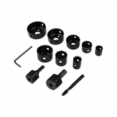 A set of crowns on wood (19, 22, 28, 32, 38, 44, 54, 64 mm) 2 holders with Kranz key