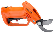 Pneumatic pruner with one cutting blade