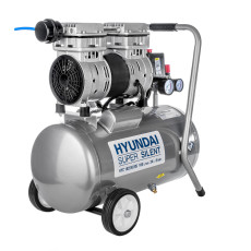 Компрессор безмасляный HYUNDAI НYC 18224LMS поршневой, бесшумный.