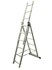 Three-section staircase of 3x11 steps 