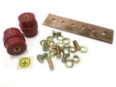 TGRB-SET Grounding kit for cabinets (grounding bus+screws)