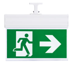 Emergency lamp ERA SSA-103-1-20 3H 3W Double-sided Human Arrow with interchangeable pictographs