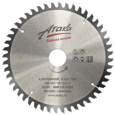 Aluminum and plastic saw blade Ataka 216*80T*30 h/cut profi