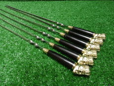 Шампуры "Череп в короне"