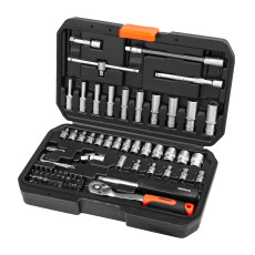 Набор инструментов AV Steel 72 предмета, 1/4&quot;, профессиональный