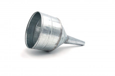 Funnel metal straight large D165 with mesh