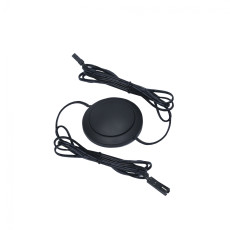 Foot switch, complete with wires, flat, AKS