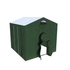 Палатка сварщика МногоТентов (ПС-2) 2.5x2.5 м (Стены брезент ОП/крыша ткань ПВХ)