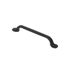 Handle meb. bracket met. EIVIND 128 black, AKS