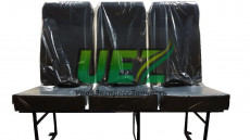 Passenger seat triple new.obr.in sat+3x toch belt in shift, leather