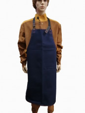 Фартук сварщика х/б с ОП ГОСТ 12.4.250-2013. синий