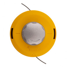 Semi-automatic trimmer reel, easy refilling of the fishing line, nut M10x1.25, screw M10-M10, aluminum button Denzel