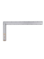 Угольник алюминиевый строительный 450 мм (одна шкала) Наш Бригадир