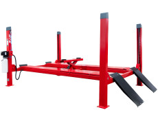 Electro-hydraulic lift 4t 190-1900mm 4-rack 220V (manual descent) GTE