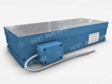 Electromagnetic rectangular plate 7208-0056 (160x400)