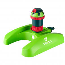 Garden sprinkler, 6 functions, with drive