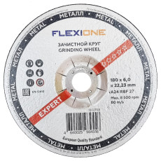 Зачистной круг металл/нержавейка 180х6х22,23 A24 RBF 27 Flexione Expert