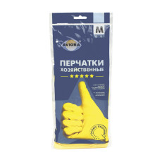 Aviora rubber gloves 5 stars, size M