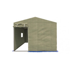 Палатка геологическая брезентовая МногоТентов 4х3 м (Тент брезент ОП)