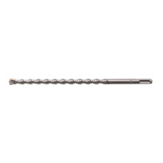 Concrete drill, double spiral, three dust-removing edges, 12 x 260 mm DENZEL