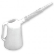 Лейка, ёмкость мерная для масла пластмассовая 3 л с заливным устройством, для антифриза и любых технических жидкостей