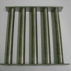 Rectangular magnetic grid PROF-MAGNET, 250x250x40 mm, 5 rods