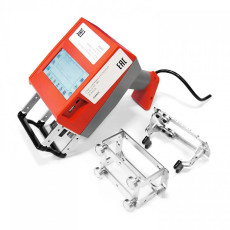 Portable E-touch marker, 60x25 mm window, 5 m cable, 2 additional front panels