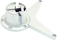 Mustache mounting on d60 pipe, nickel AKS