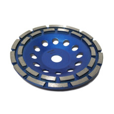 Чашка алмазная двухрядная АШК PRO (180х22.2 мм) DIAMASTER 121.121.7231