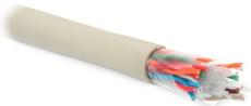 UUTP8M-C5-S24-IN-LSZH-GY Кабель витая пара, неэкранированная U/UTP, категория 5, 8 пар (24 AWG), одножильный (solid), LSZH нг(А)-HF, –20°C - +75°C, серый