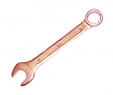Copper-plated key KGK 16*16