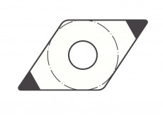 Пластина DNGA110408S01020-2N CBN HPN2001