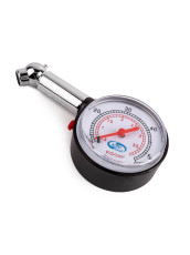 Tire pressure gauge plastic in blister black