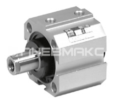 Compact pneumatic cylinder, double-acting, piston diameter 32mm, stroke 10mm