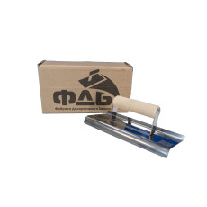 Corner trowel (edge bending) 220 x 100 mm. The MASTER series.