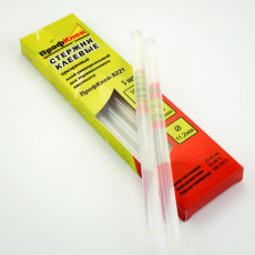 Клеевые стержни ПрофКлей – 8221 прозрачные, универсальные, 5 шт.