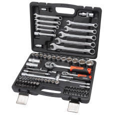AV Steel Tool Kit 82 pieces, 1/4