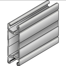 Mounting profile MQ-124X D 6m