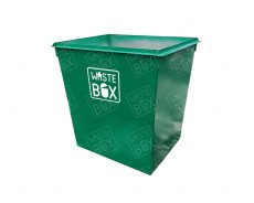 Контейнер 0,75м3 без крышки без колес