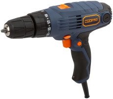 MAX-PRO Electric Screwdriver 300 W; 0-450/0-1350 rpm; backlight ; 10 mm quick-release chuck; rubber inserts; 24.0 Nm; 19+1; 1.1 kg;