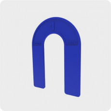 Reusable horseshoe 1 mm