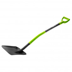 Sand shovel, metal handle