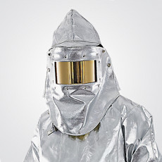 Steelworker's face protection