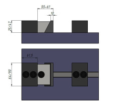 Зажимной блок М16-9047