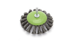 272300 Щётка для дрели крученая конусная 100мм