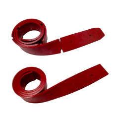 390923 and 390922 Set with front and rear scraper for Tennant T7 (2 pcs)