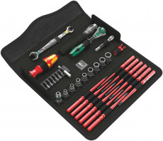 Kraftform Kompakt W 1 Service VDE tool Kit for electricians, 35 items