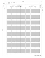 LAT-18-361-1 self-laminating labels,material B-361B polyester, size 25.40x33.78mm, 21 sheets, 1029 pcs/pack.